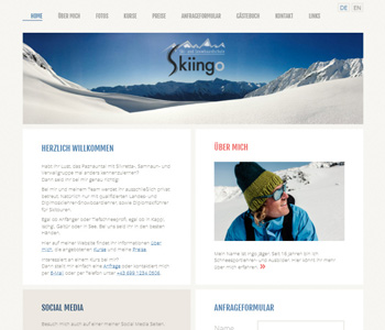 Skischule Skiingo Laptop